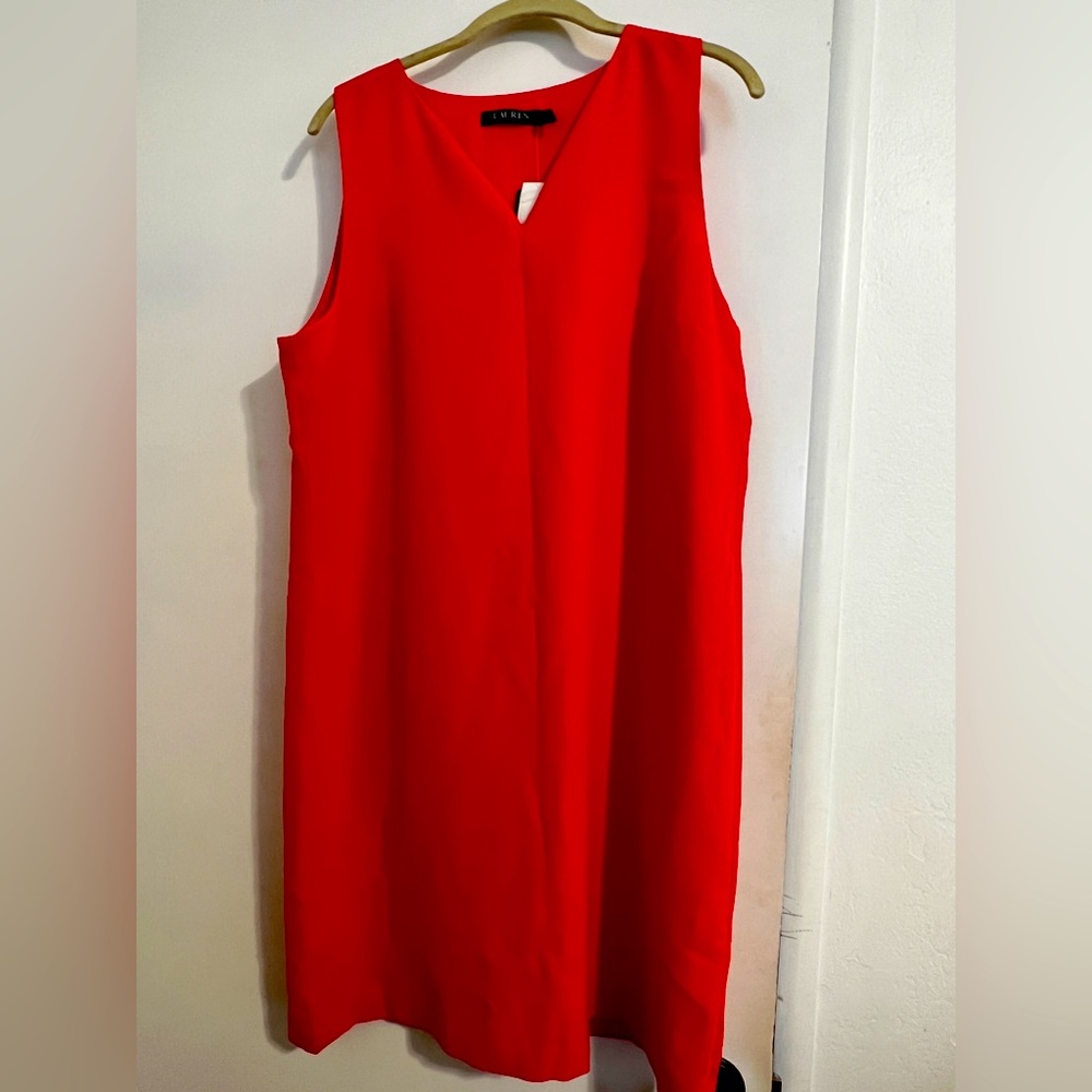 Ralph Lauren Orange Dress